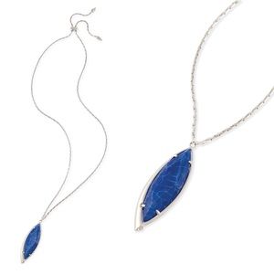 Kendra Scott Blue Milla Necklace